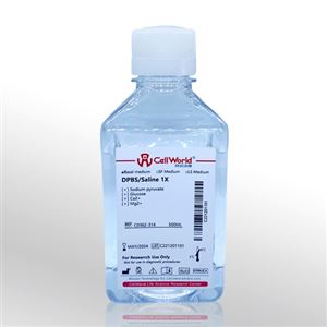 CellWorld DPBS 1X  含钙、镁、葡萄糖、丙酮酸 C0362-314 500ml