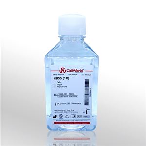 CellWorld  D-hank's平衡盐溶液（HBSS）1X  C0662-321